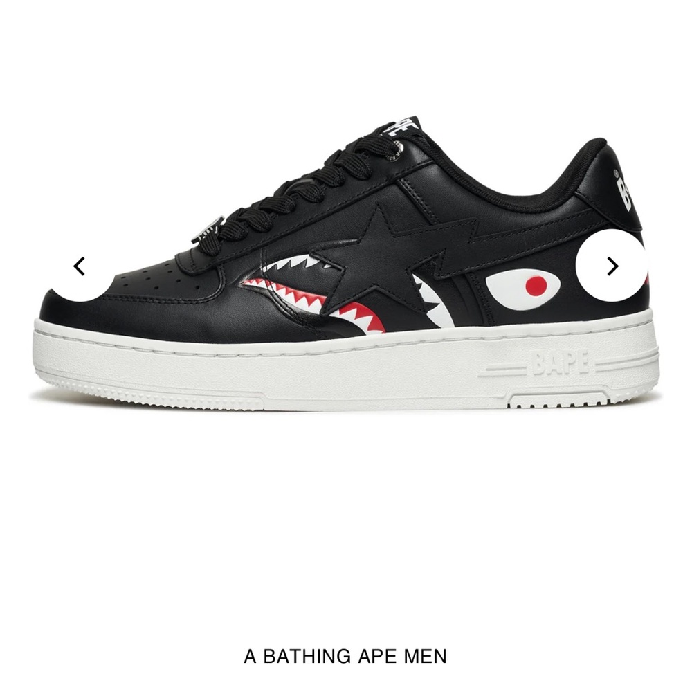 100% Authentic BAPE sneakers. Never worn. Comes with original box.